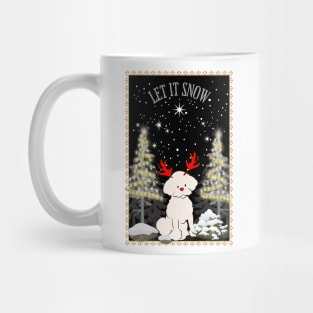 White Christmas Mug